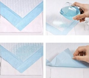 NUXIE Mata dla psa psów, podkłady higieniczne 50szt 45x60cm L 3