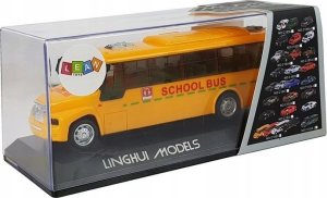 Szkolny Autobus z Naciągiem Światłami i Dźwiękami Otwierane Drzwi 2