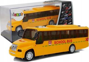 Szkolny Autobus z Naciągiem Światłami i Dźwiękami Otwierane Drzwi 3