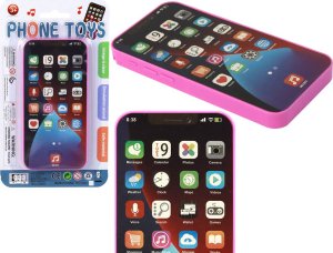 Dziecięcy Telefon Ze Światłem i Muzyką Różowy 1
