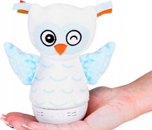 Pluszowa Sowa Lampka nocna zmieniająca kolory Pozytywka dla dzieci ZA5190 4