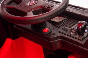 LeanToys Auto Na Akumulator Scania 500R HL698 Czerwone 4x4 12