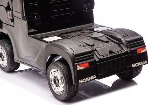 LeanToys Auto Na Akumulator Scania 500R HL698 Czarne 4x4 8