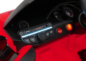 Pojazd Porsche Spyder RS 718 Czerwony 11