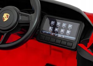 Pojazd Porsche Spyder RS 718 Czerwony 13