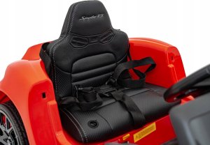 Pojazd Porsche Spyder RS 718 Czerwony 14