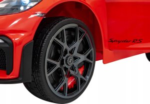 Pojazd Porsche Spyder RS 718 Czerwony 16