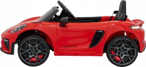 Pojazd Porsche Spyder RS 718 Czerwony 2