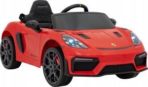 Pojazd Porsche Spyder RS 718 Czerwony 4