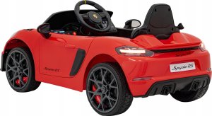 Pojazd Porsche Spyder RS 718 Czerwony 5
