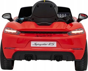 Pojazd Porsche Spyder RS 718 Czerwony 6