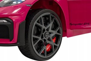 Pojazd Porsche Spyder RS 718 Różowy MP4 13