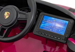 Pojazd Porsche Spyder RS 718 Różowy MP4 10