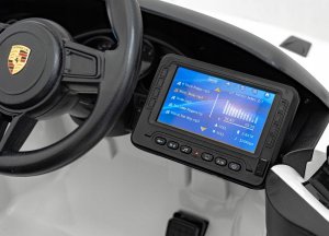 Pojazd Porsche Spyder RS 718 Biały MP4 11