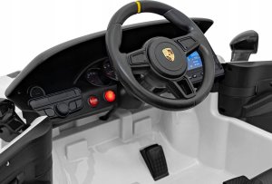 Pojazd Porsche Spyder RS 718 Biały MP4 12