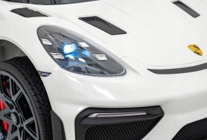 Pojazd Porsche Spyder RS 718 Biały MP4 16