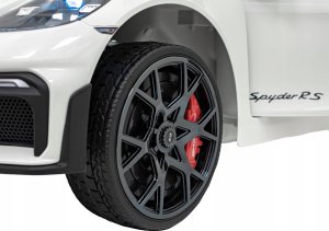 Pojazd Porsche Spyder RS 718 Biały MP4 17