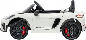 Pojazd Porsche Spyder RS 718 Biały MP4 5