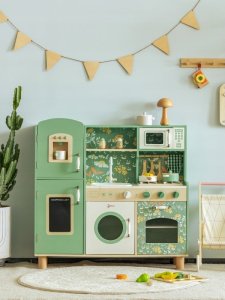 Jokomisiada Duża kuchnia drewniana retro vintage (ZA4833) 13