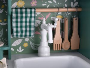 Jokomisiada Duża kuchnia drewniana retro vintage (ZA4833) 7