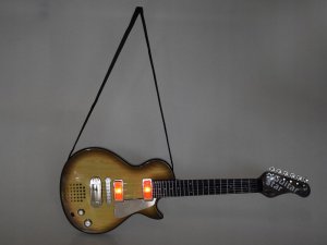 Gitara elektryczna zabawka dla dziecka melodie światło + pasek IN0169 JA 3