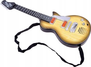 Gitara elektryczna zabawka dla dziecka melodie światło + pasek IN0169 JA 9
