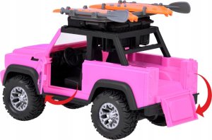 Różowe auto terenowe off-road deski surfingowe dźwięki światła ZA5223 4