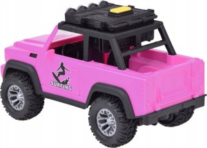 Różowe auto terenowe off-road deski surfingowe dźwięki światła ZA5223 6