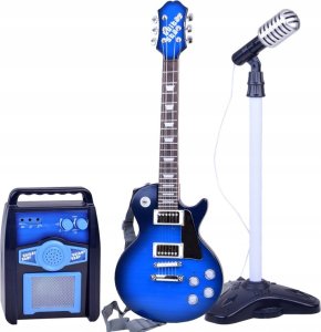 Gitara Elektryczna z Mikrofonem i Wzmacniaczem dla Dzieci Karaoke IN0171 1
