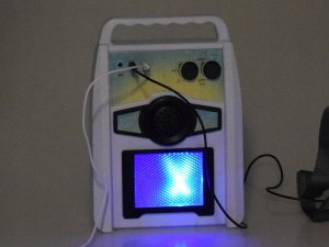 Gitara Elektryczna z Mikrofonem i Wzmacniaczem dla Dzieci Karaoke IN0171 4