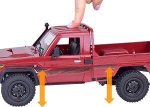 Jokomisiada Autko Pickup Toyota Land Cruiser 4x4 samochód na pilota RC0672 4