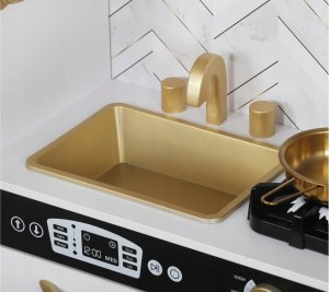 Duża kuchnia drewniana dla dzieci lodówka piekarnik kostkarka zlew ZA5269 3