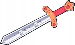 Zestaw dla Rycerza Piankowa Tarcza Miecz piankowy godło Lilia ZA5315 6