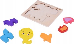 Słoń Puzzle drewniane Edukacyjna układanka dla dziecka ZA5372 2