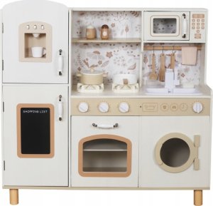 Piękna Duża Kuchnia drewniana dla dzieci Piekarnik Pralka Lodówka ZA5271 5