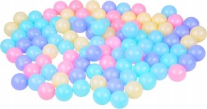 Kolorowe pastelowe piłki kulki do suchego basenu 5,5cm 100 sztuk ZA5412 2
