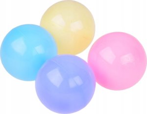 Kolorowe pastelowe piłki kulki do suchego basenu 5,5cm 100 sztuk ZA5412 3