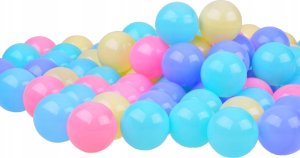 Kolorowe pastelowe piłki kulki do suchego basenu 5,5cm 100 sztuk ZA5412 5