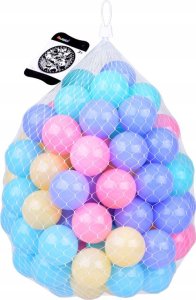 Kolorowe pastelowe piłki kulki do suchego basenu 5,5cm 100 sztuk ZA5412 8