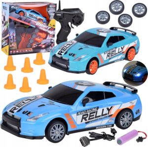 Samochód zdalnie sterowany do driftu AUTO drift pilot RC pachołki RC0697 1