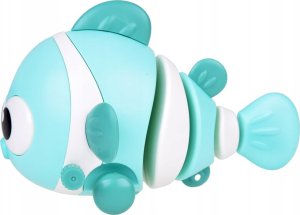 Kolorowa Rybka nakręcana jeżdżąca błazenek ruchomy ogonek ZA5448 6