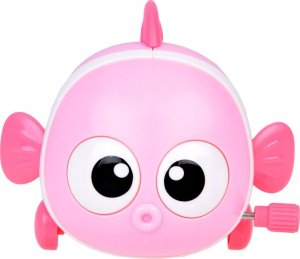 Kolorowa Rybka nakręcana jeżdżąca błazenek ruchomy ogonek ZA5448 7