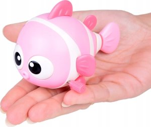 Kolorowa Rybka nakręcana jeżdżąca błazenek ruchomy ogonek ZA5448 9