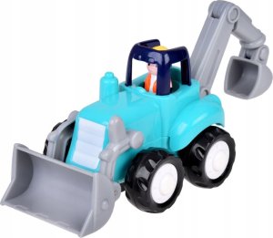 Budowlany Traktorek do Zabawy z Koparka Walec Przyczepa ZA5423 4