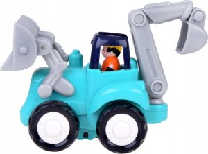 Budowlany Traktorek do Zabawy z Koparka Walec Przyczepa ZA5423 8