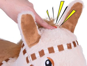 Pompowany konik skoczek pluszowy do skakania dla dziecka pompka ZA5443 JB 3