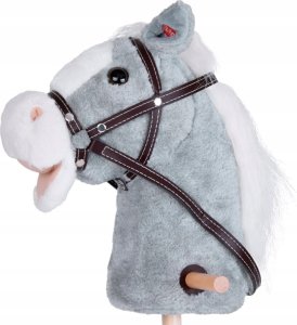 Hobby Horse Koń na patyku Dźwięk galopu i rżenia + ruchomy pysk ZA5442 2