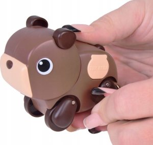 Urocze Pastelowe Nakręcane Zwierzątka Jeździ + rusza ogonem i głową ZA5449 12