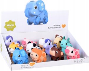 Urocze Pastelowe Nakręcane Zwierzątka Jeździ + rusza ogonem i głową ZA5449 14