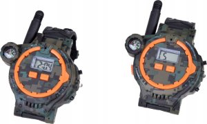 Walkie talkie 2 Zegarki wielofunkcyjne Zasięg 200m Kompas ZA5463 8